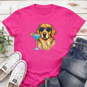 Golden Martini Standard Tee Pink