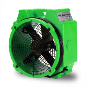 B-Air PB-25 1/4 HP High Velocity Polar Axial Air Mover Fan: Green