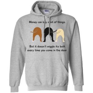 Wiggle Butt Hoodie Heather Grey