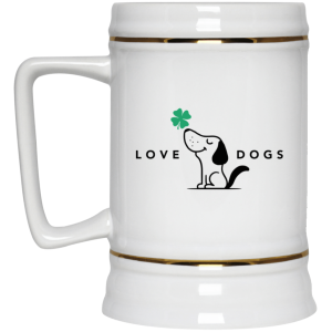 Limited Edition St. Patrick’s Love Dogs 22oz. Beer Stein